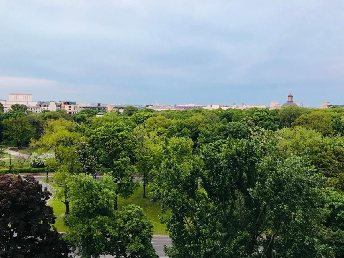 Warsaw View Apartment Bagian luar foto