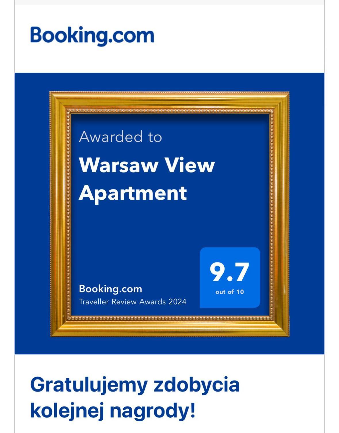Warsaw View Apartment Bagian luar foto