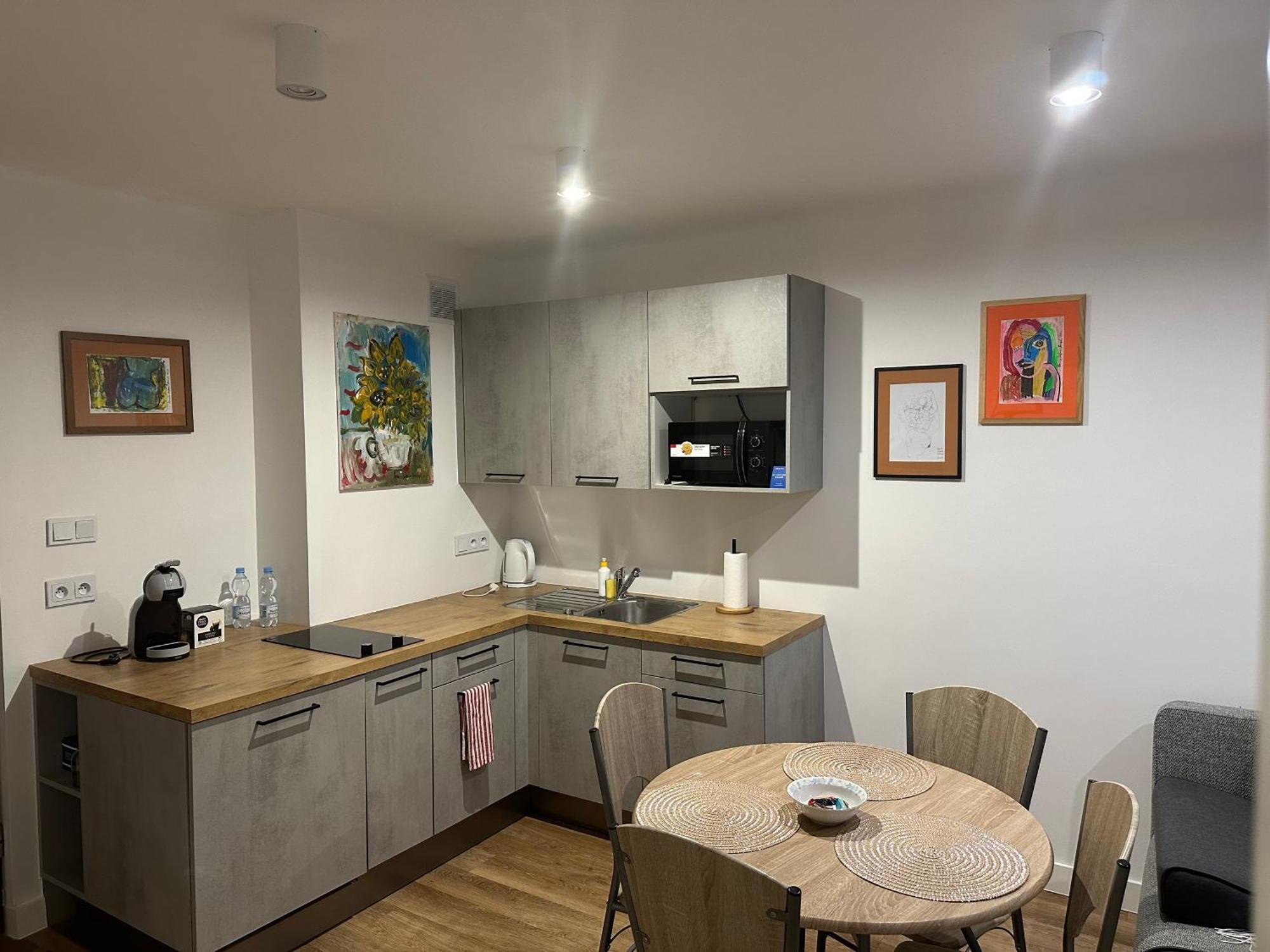 Warsaw View Apartment Bagian luar foto