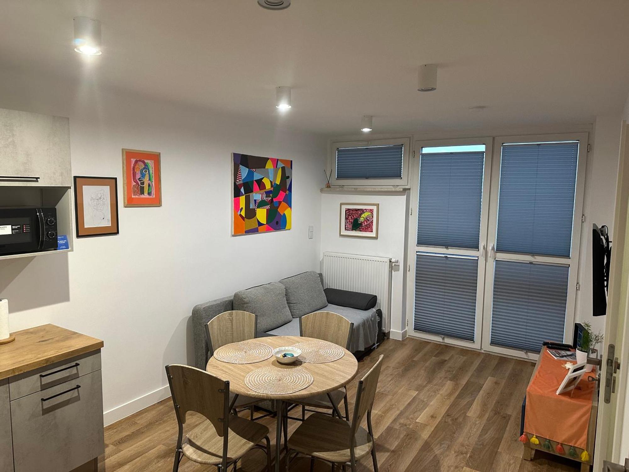 Warsaw View Apartment Bagian luar foto